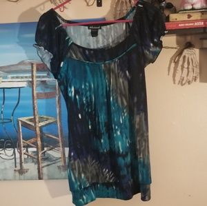 Delusional xl tiedye top